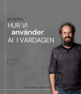 Hur vi användera AI i vardagen